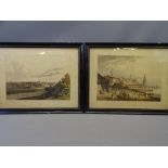 ROBERT BOWYER two early 19th Century aquatints - titled 'Smolensko', dated 1814, 30 x 40cms and 'The