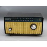 PHILLIPS VINTAGE BAKELITE RADIO, 13cms H, BOX19U