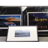 PETER O'REILLY professional framed photographs, limited editions of Snowdon and Conwy Castle ETC