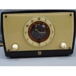 PHILLIPS CLOCK FACE VINTAGE RADIO, 18cms H, 342A