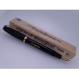 CONWAY STEWART - Vintage (early 1950s-early 1960s) Black Conway Stewart No. 84 fountain pen with