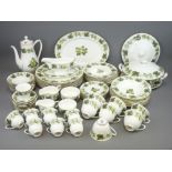 ROYAL WORCESTER MATHON, The Worcester Hop dinner and teaware, 70 plus pieces
