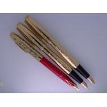 SHEAFFER - Vintage Berry Red Sheaffer Triumph Imperial 'The Holly Pen' Special edition Christmas