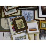 PAINTINGS & PRINTS, a large assortment