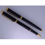 WATERMAN - Modern (early 2000s but now discontinued) Black lacquer Waterman Harmonie fountain pen