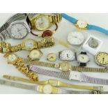 ASSORTED LADIES & GENTS WRISTWATCHES to include Seiko, Accurist, Citizen, together with various