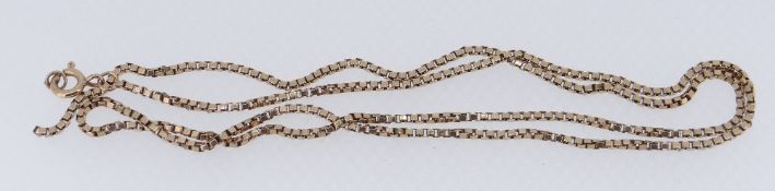 9CT GOLD CHAIN, 6.5gms