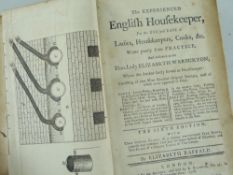 ELIZABETH RAFFALD volume of 'The Experienced English Housekeeper, for the Use and Ease of Ladies,