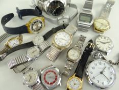 ASSORTED LADIES & GENTS WRISTWATCHES to include Lorus, Seiko, Sekonda, together with Ingersoll