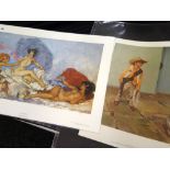 TWO LIMITED EDITION COLOUR PRINTS, comprising Sir William Russell Flint, 'Rococo Aphrodite', (761/