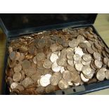 LARGE QUANTITY OF 1967 HALF PENNIES (approx. 4226), weight approx. 25.356kg