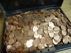 LARGE QUANTITY OF 1967 HALF PENNIES (approx. 4226), weight approx. 25.356kg