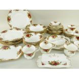 ASSORTED ROYAL ALBERT 'OLD COUNTRY ROSES' CHINA