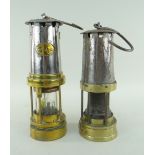 TWO VINTAGE WELSH MINERS LAMPS (2)