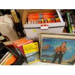 ASSORTED OS MAPS & VINYL RECORDS, including LPs for Roger Daltrey, Genesis, Elton John and numberous
