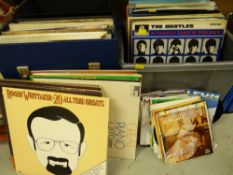 ASSORTED LPs & 45 SINGLES including The Beatles, Seekers, classical recordings