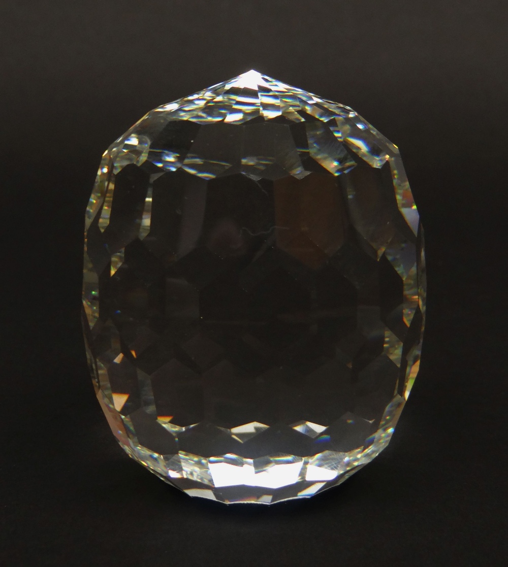 SWAROVSKI CRYSTAL ATOMIC PAPERWEIGHT 'CRYSTAL CAL'