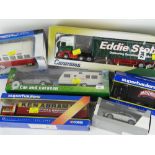 ASSORTED BOXED DIECAST MODEL TRUCKS including large scale Eddie Stobart (6)