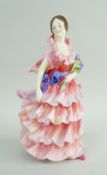 ROYAL DOULTON FIGURINE, 'PAMELA', HN1564, designed by Leslie Harradine, issued 1933-1937, printed