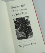 DYER (JOHN) 'GRONGAR HILL & OTHER POEMS' The Grongar Press, Llandeilo, 1977 with illustrations by