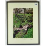 PHIL COPE colour photograph - Gumfreston Church, Wells, signed, numbered (3/25) and titled on the