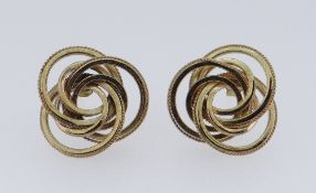 PAIR OF 9CT GOLD EARRINGS, 4.6gms