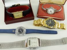 ASSORTED BOXED WRISTWATCHES to include Rotary, Timex, Lorus and Montine (5)