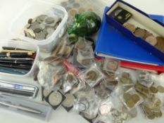 LARGE COLLECTION OF PRE DECIMAL COINAGE including circulated mainly 20th Century coins from one