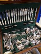 BOXED ARTHUR PRICE SILVER PLATED CANTEEN FOR TWELVE PLACE SETTINGS