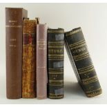 FIVE WELSH TOPOGRAPHICAL ANTIQUARIAN BOOKS comprising two volumes of 'Cymru: Yn Hanesyddol,