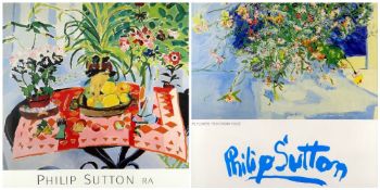 PHILIP SUTTON RA two exhibition posters - for Royal Academy of Arts Summer Exhibition 1992 and