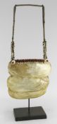 HIGHLANDS SHELL & SEED BREAST ORNAMENT, Papua New Guinea,, 51cms