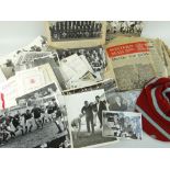 RUGBY UNION EPHEMERA RELATING TO FORMER WALES CAPTAIN NORMAN GALE (1939-215) comprising black and