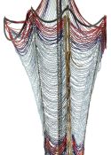 DINKA BEADED MALE CORSET, Sudan, on stand