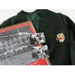 SOUVENIRS FROM LLANELLI RFC'S FAMOUS CENTENARY SEASON comprising assistant coach Norman Gale's green