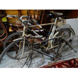 THREE VINTAGE BICYCLES including Bailey and Royal Enfield (distressed condition)