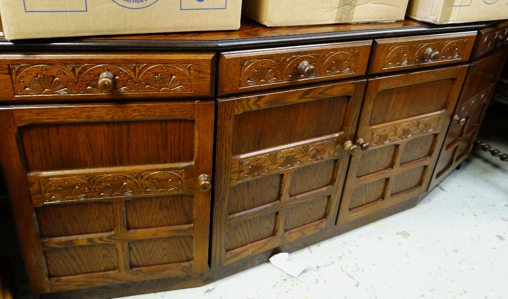 ASSORTED FURNITURE to include Sheraton-style mahogany sideboard, 166cms wide, Art Deco burr walnut - Image 3 of 4