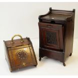 TWO LATE VICTORIAN MAHOGANY PURDONIUMS (2)