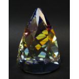 SWAROVSKI CRYSTAL RIO 'CONE' PAPERWEIGHT 'VOLCANO'