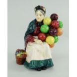 ROYAL DOULTON FIGURINE, The Old Balloon Seller, HN1315, first Issue by Leslie Harradine, titled in