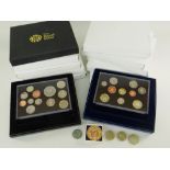 TWELVE BOXED UNITED KINGDOM PROOF COIN SETS including the years 2000, 2001, 2002, 2003, 2004,