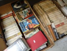 LARGE COLLECTION OF MODERN 20TH CENTURY NOVELS mostly late 1940s & 1950s, most with dust jackets