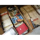 LARGE COLLECTION OF MODERN 20TH CENTURY NOVELS mostly late 1940s & 1950s, most with dust jackets