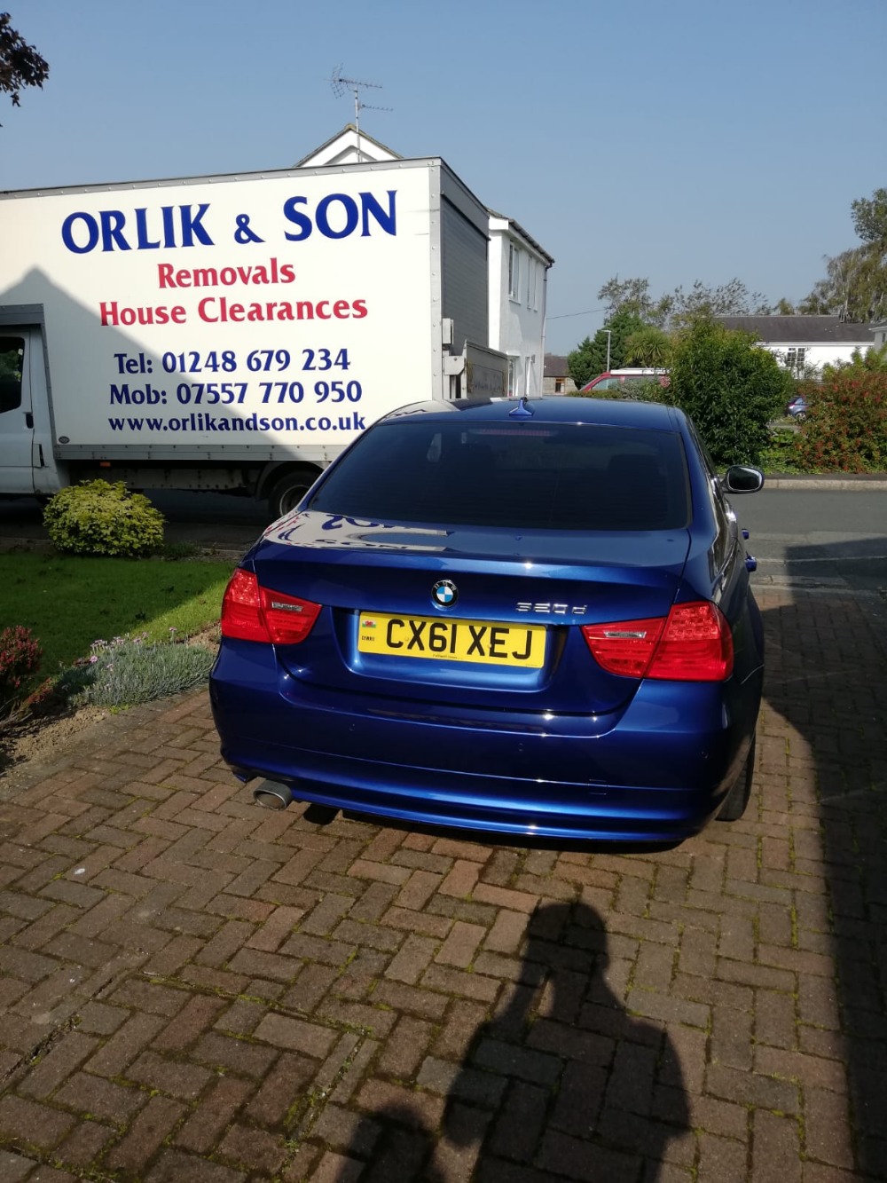 BMW 320 SALOON, Blue, Registration Number CX61 XEJ, Nov 2011 registered, untaxed, MOT to 11 - Image 2 of 15