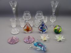 CUT, COLOURFUL & OTHER GLASSWARE