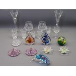 CUT, COLOURFUL & OTHER GLASSWARE