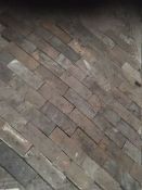 OAK PARQUET BLOCK FLOORING a large quantity contained in 17 bags