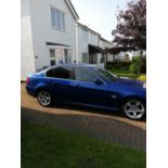 BMW 320 SALOON, Blue, Registration Number CX61 XEJ, Nov 2011 registered, untaxed, MOT to 11