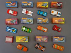 MATCHBOX SUPERFAST MINT AND BOXED DIECAST VEHICLES and a Bentley owner's pin badge, the vehicle