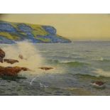 WILLIE STEPHENSON watercolour - Great Orme, Llandudno 1894, 33 x 59cms